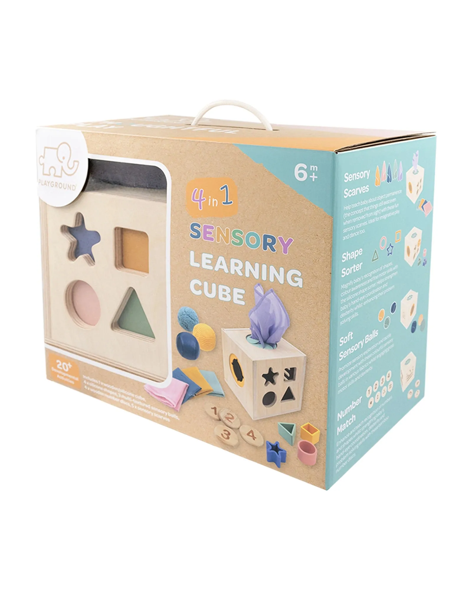 4 In 1 Sensory Cube