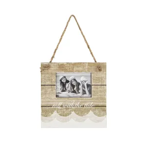 9 in. MDF Rolling Tide Hanging Frame