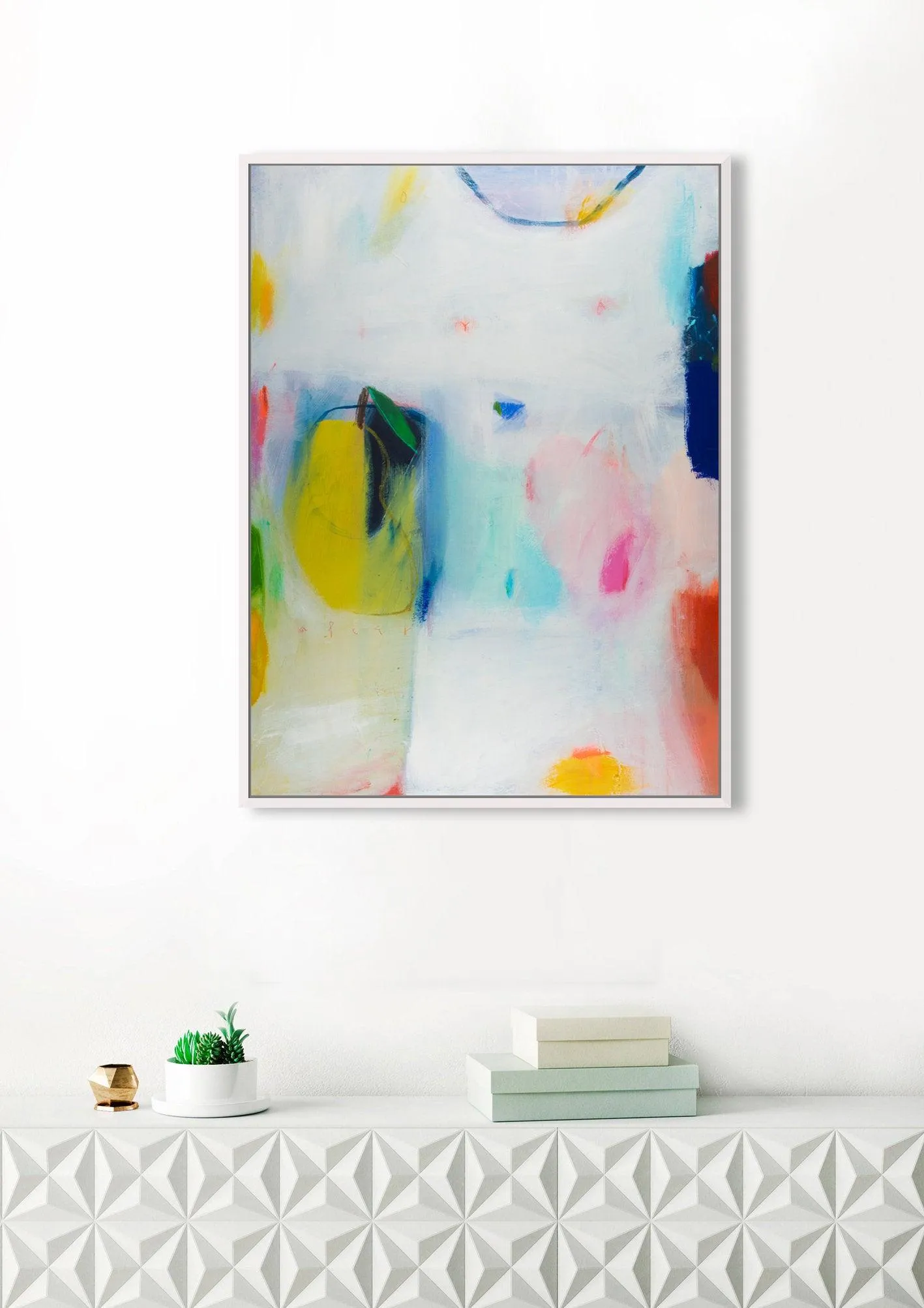 Abstract Art Print, Modern Wall Hanging, gallery wall, Fine Art Prints, Minimalist Home Decor, Blue, White, Grey Print