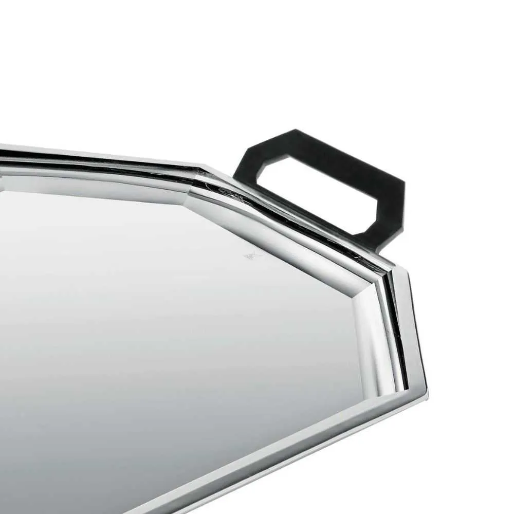 Alessi CA116 Ottagonale tray in steel