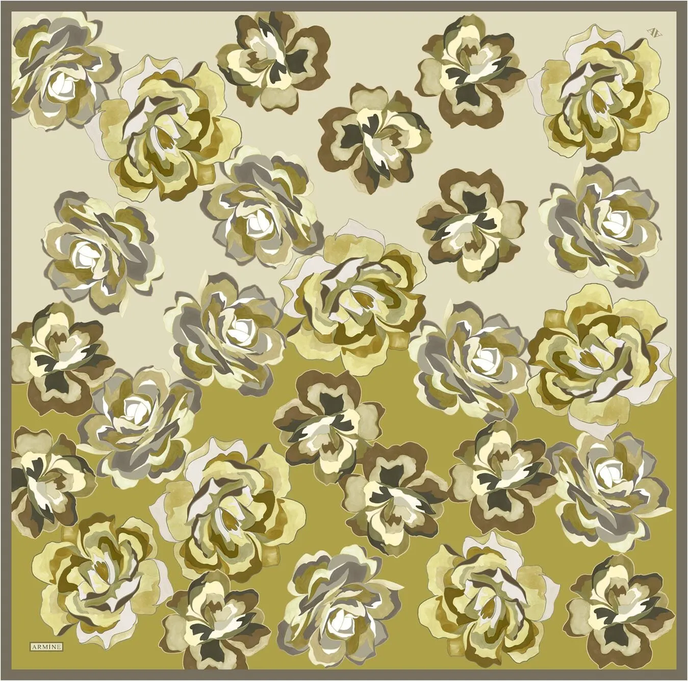 Armine Blooming Elegance Silk Scarf #31