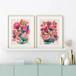 Australian Flowers Wall Art Prints