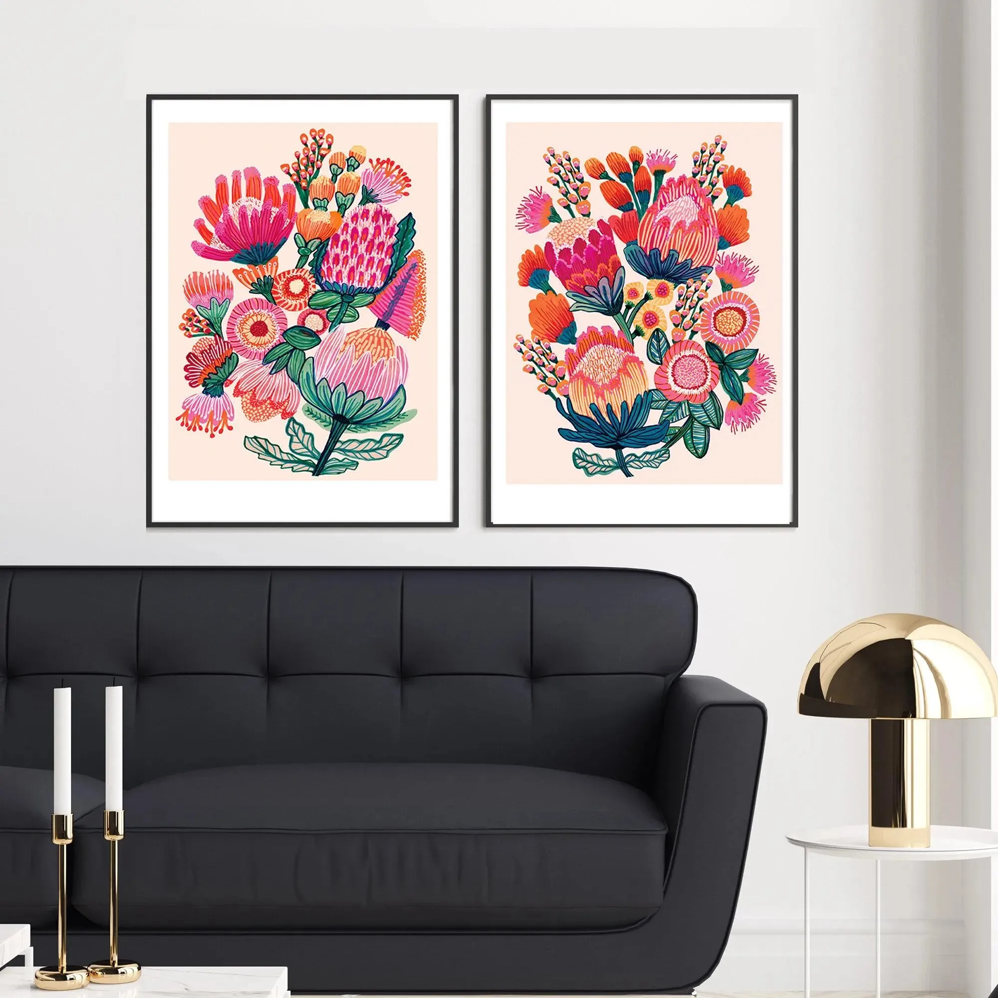 Australian Flowers Wall Art Prints