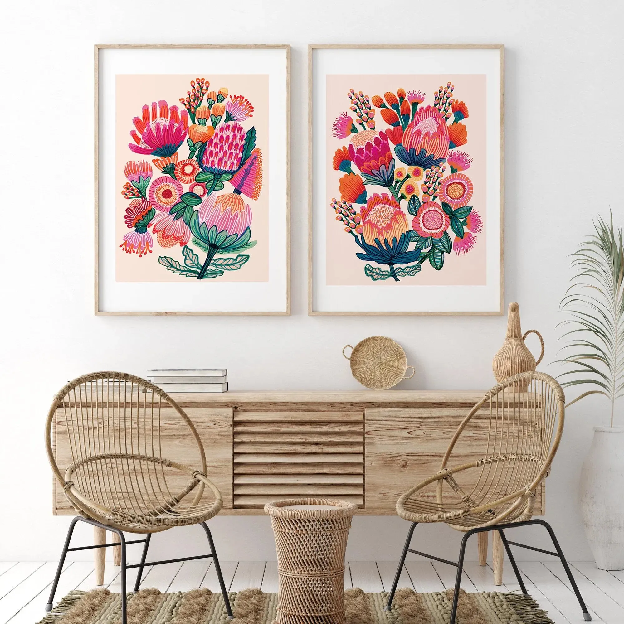 Australian Flowers Wall Art Prints