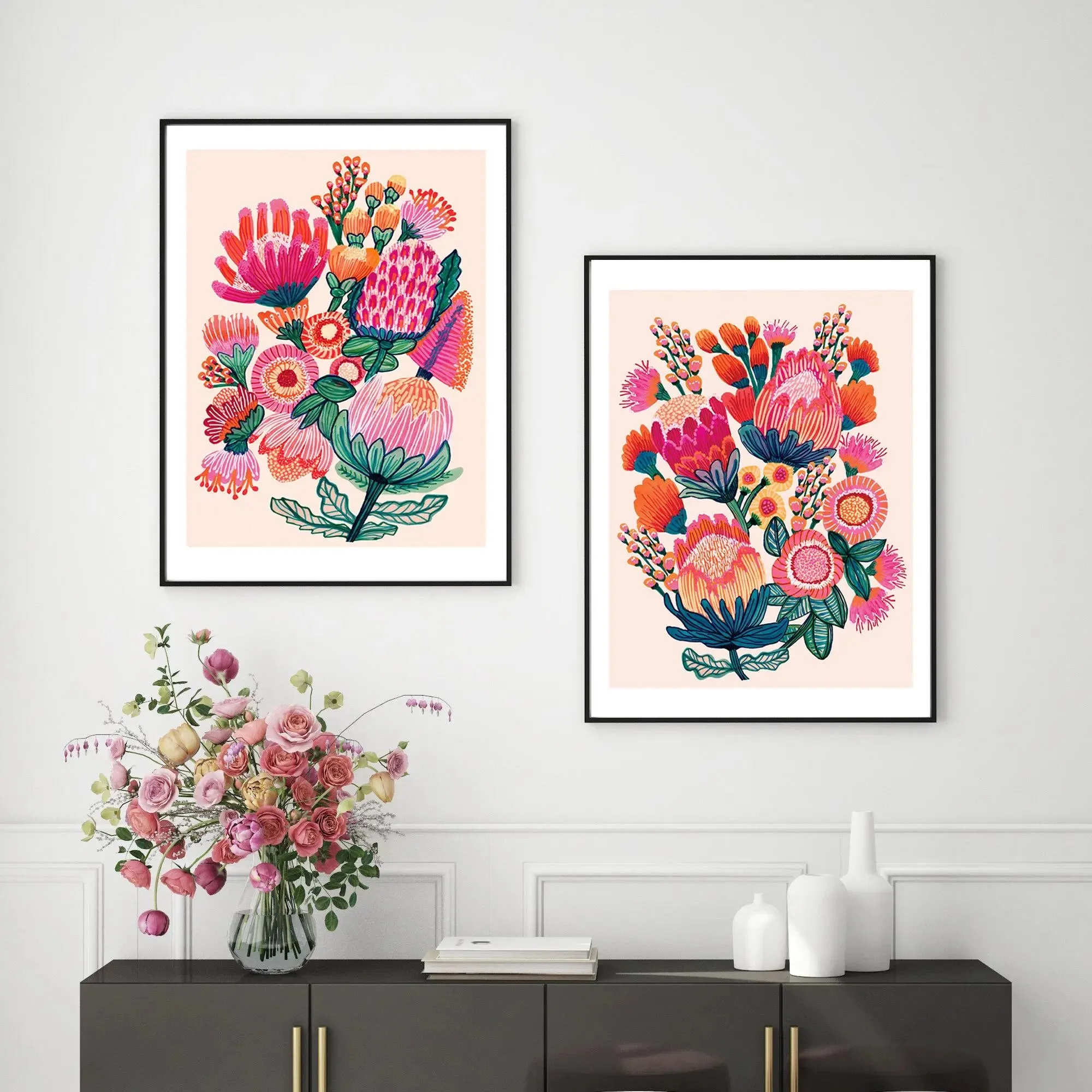 Australian Flowers Wall Art Prints