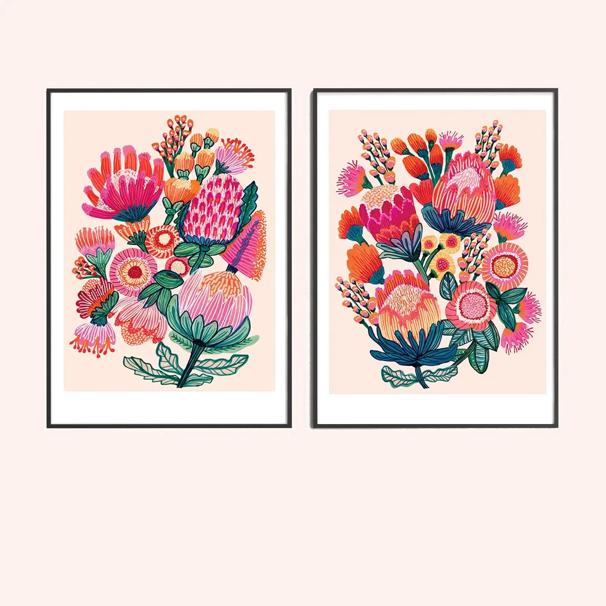 Australian Flowers Wall Art Prints