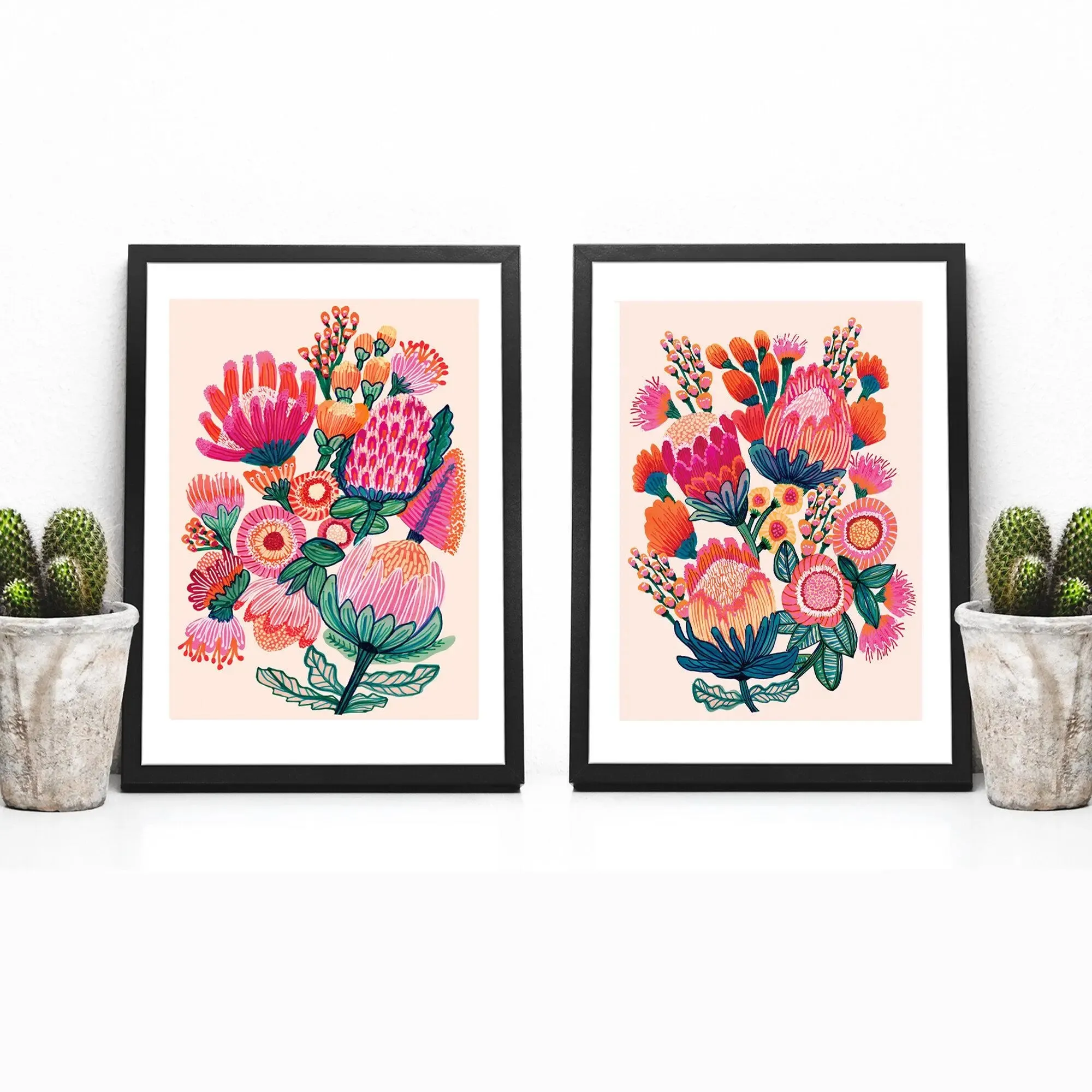 Australian Flowers Wall Art Prints