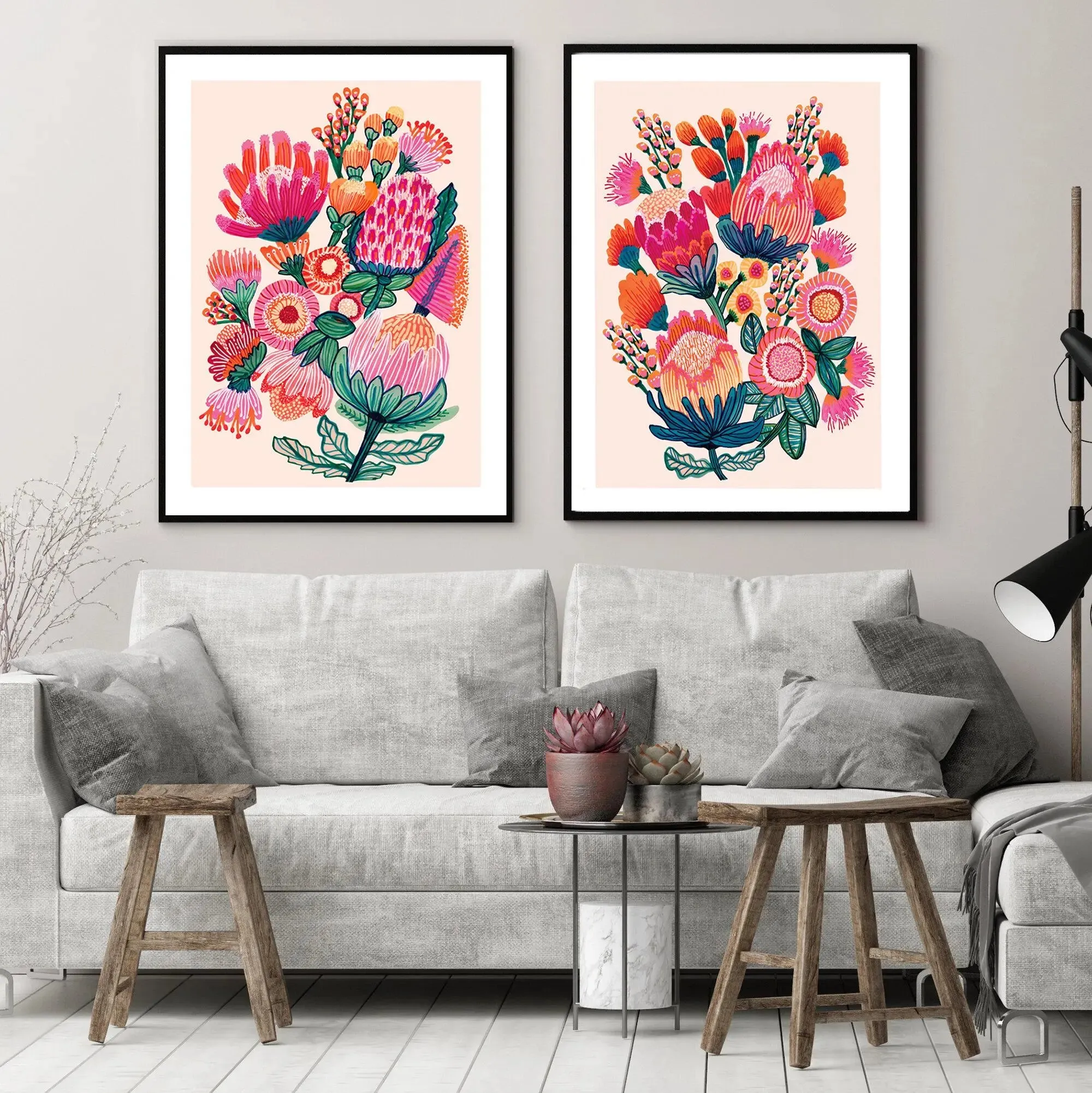 Australian Flowers Wall Art Prints