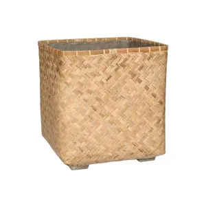 Bohemian Cement Bamboo Basket - Kobe