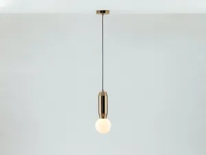 Brass pendant ceiling light