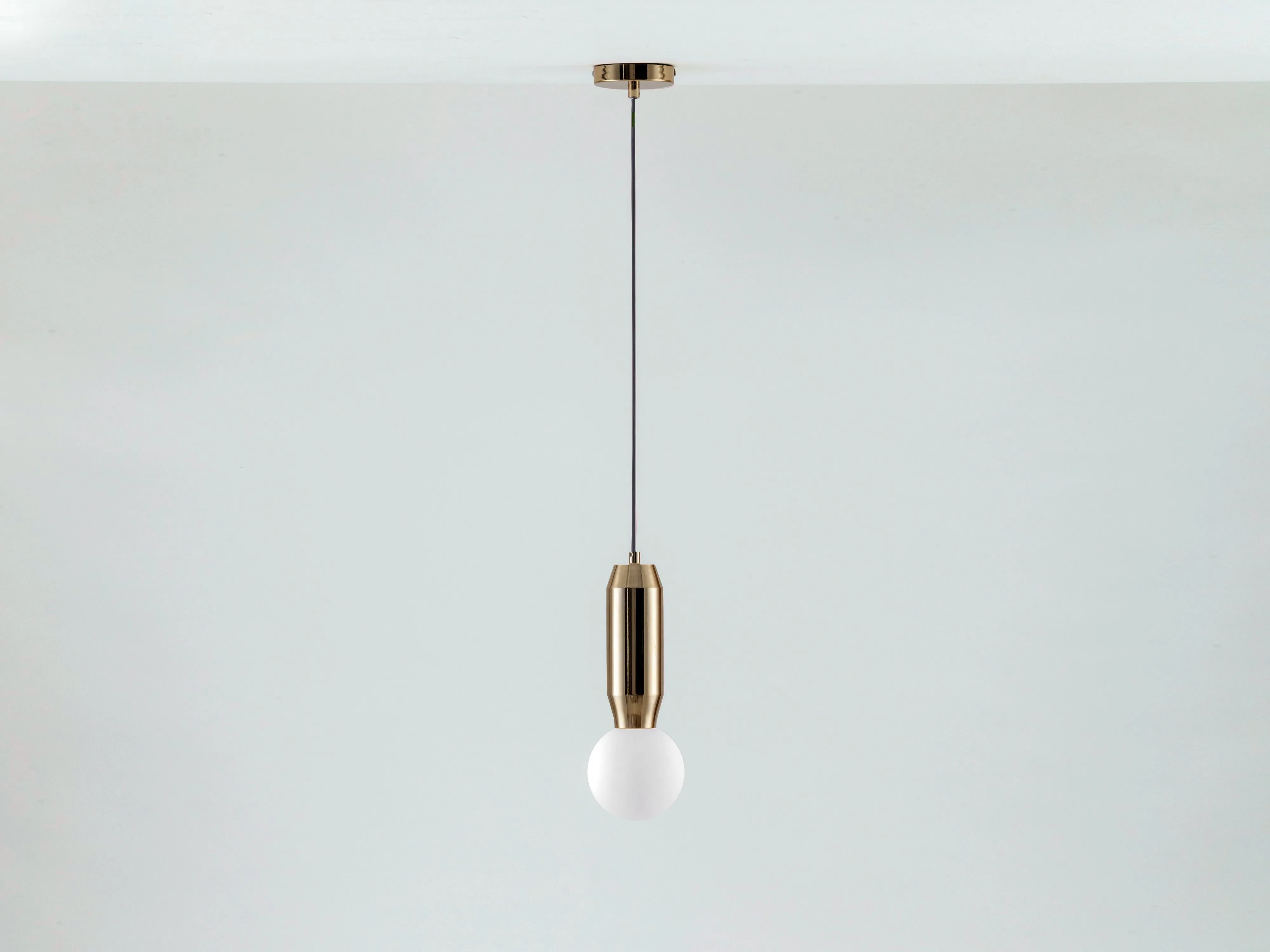 Brass pendant ceiling light