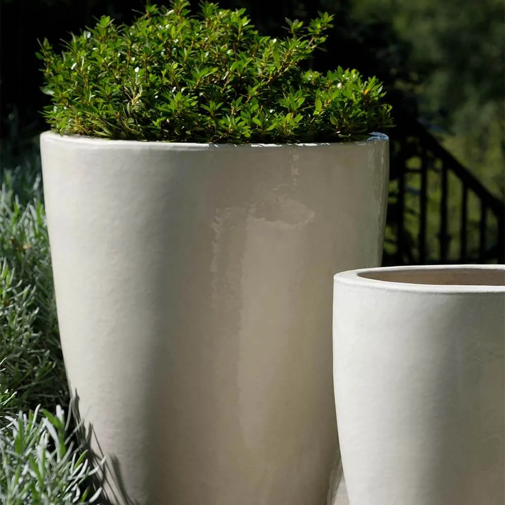 Campania International Marta Planter in Cream set of 3