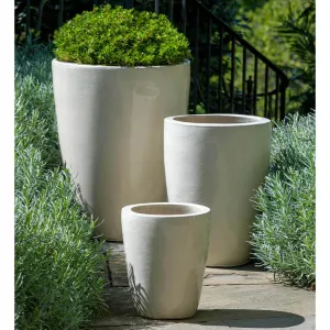 Campania International Marta Planter in Cream set of 3