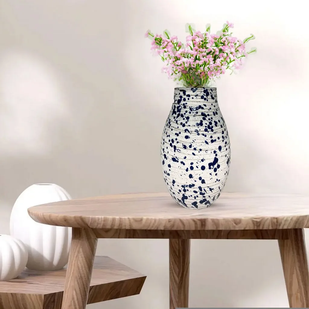 Ceramic Vase - Decorative - Home Decor - Abstract - Modern Luxury - Chic Home Accent - Boho Style