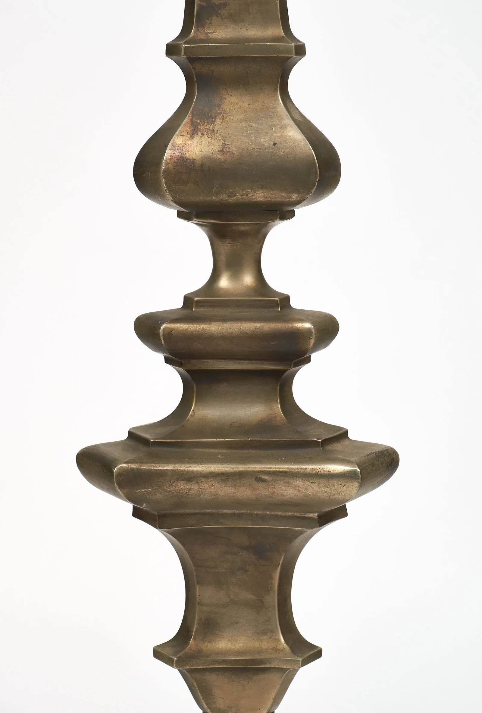 Circa 1950, Brass Spanish Floor Lamp