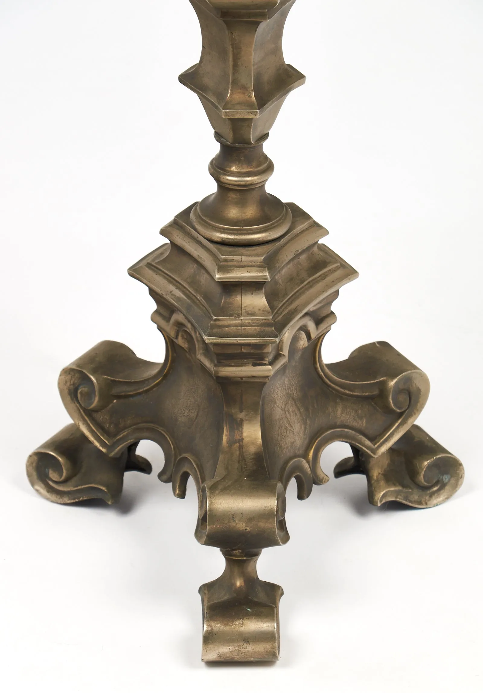 Circa 1950, Brass Spanish Floor Lamp