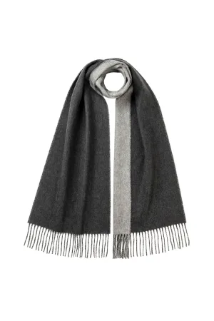 Contrast Reversible Cashmere Scarf