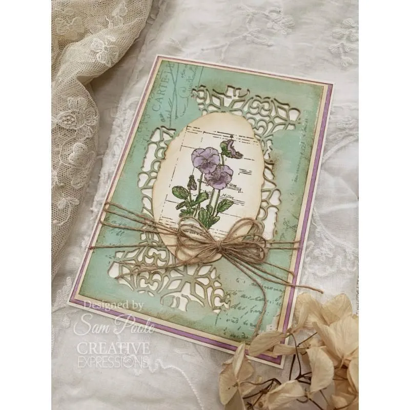 Creative Expressions Craft Dies By Sam Poole - Shabby Basics Collection - Artisan Mosaic #2*