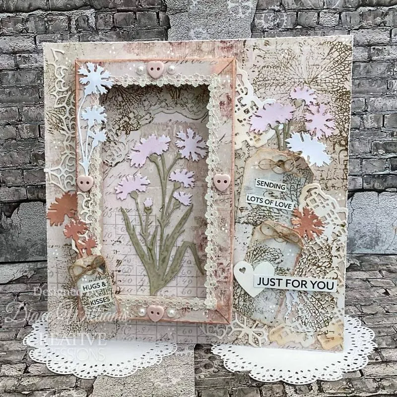 Creative Expressions Craft Dies By Sam Poole - Shabby Basics Collection - Artisan Mosaic #2*