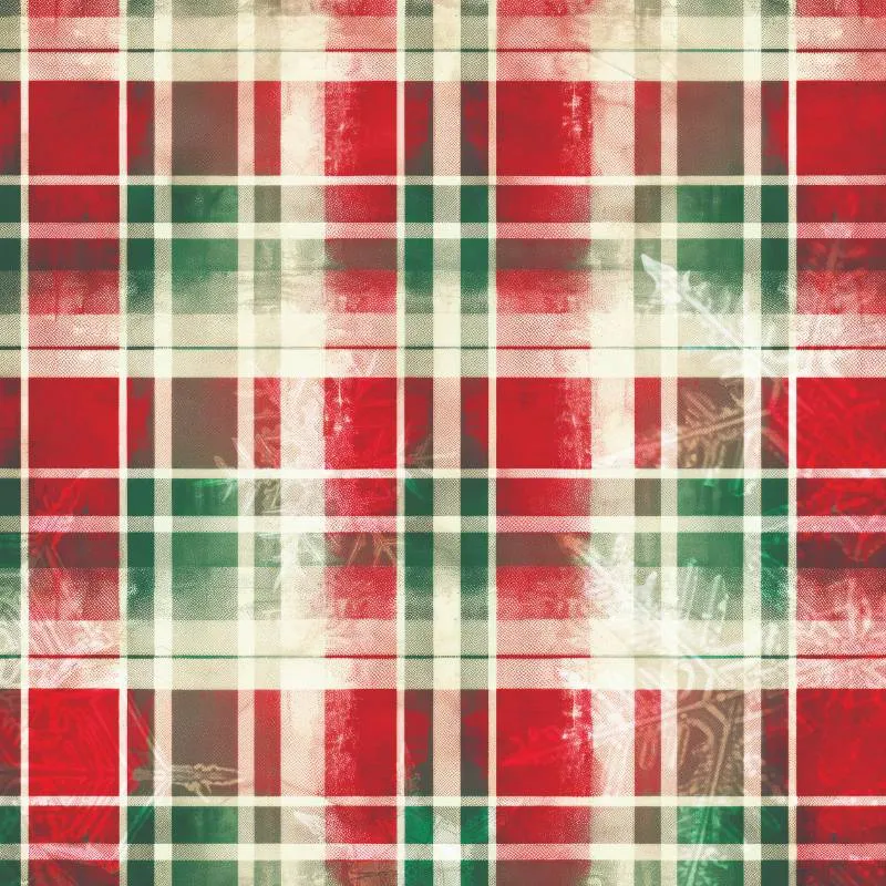 Creative Expressions Taylor Made Journals Double-Sided Paper Pad 8"x 8" - Christmas Plaid