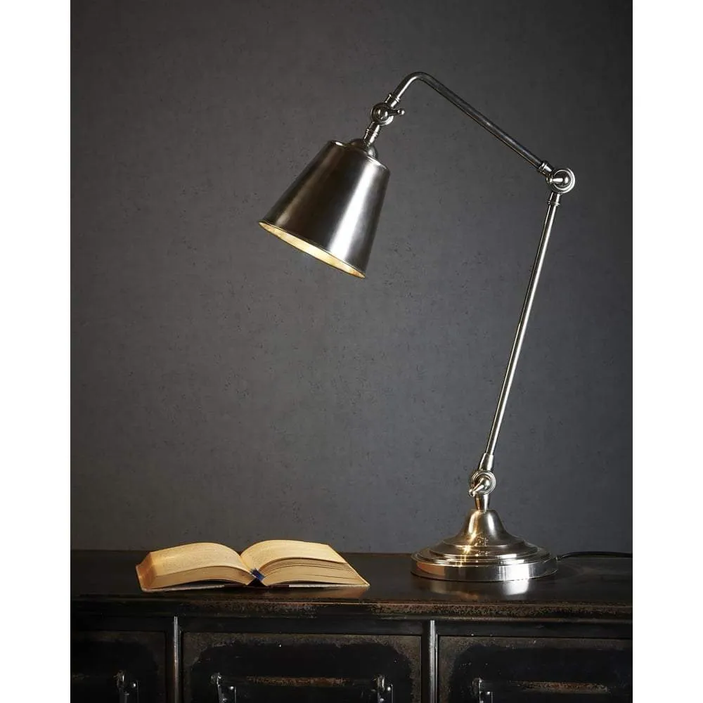 Cuba Table Lamp in Silver