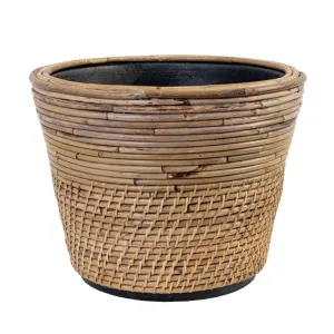 Drypot Rattan Grey Lombok - Large