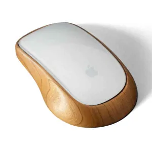 Ergonomic Apple Magic Mouse Base Tray Wood