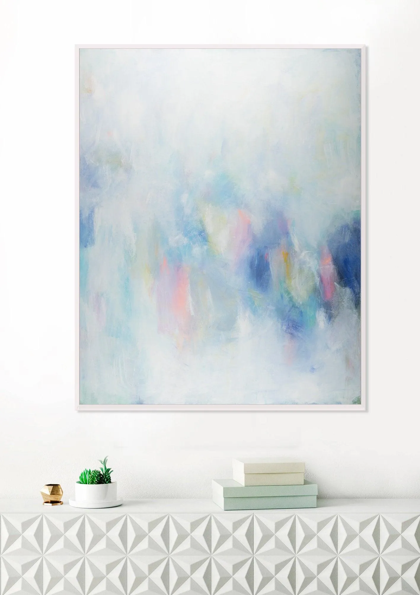 Extra large wall art, Abstract art print, canvas print, office print wall art, landscape art by CamiloMattis