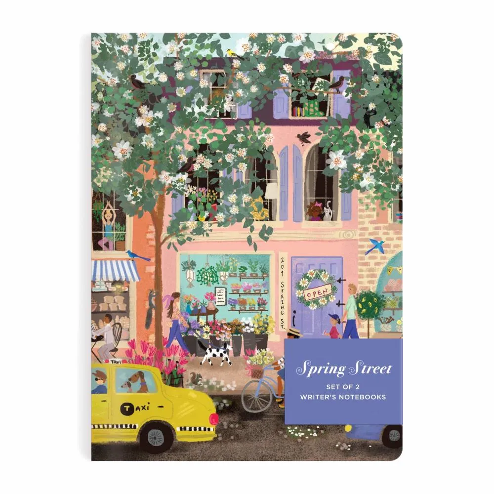 Galison Notebook 2pk - Joy Laforme Spring Street Writers