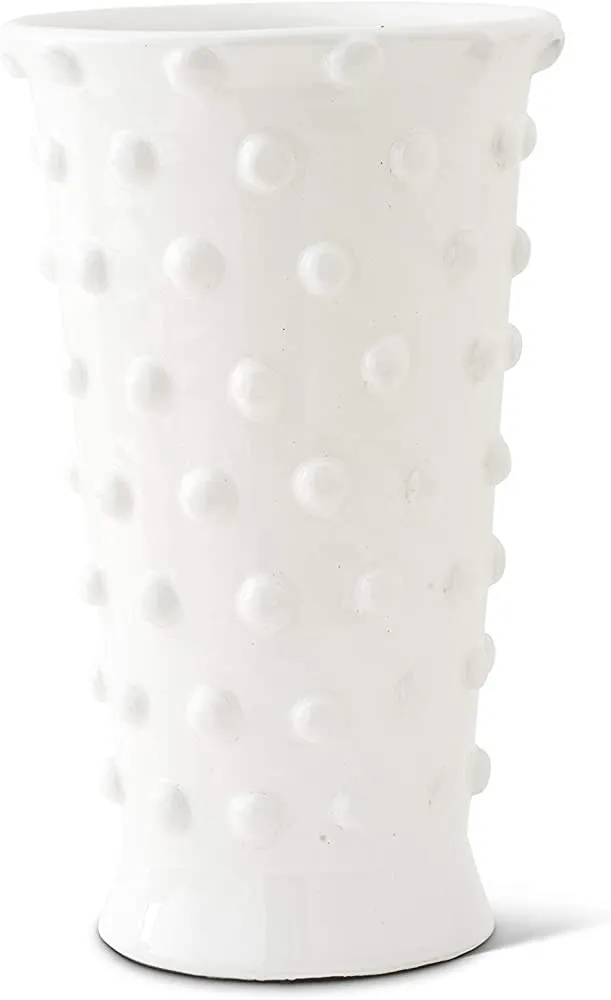 GLAZED DOT VASE