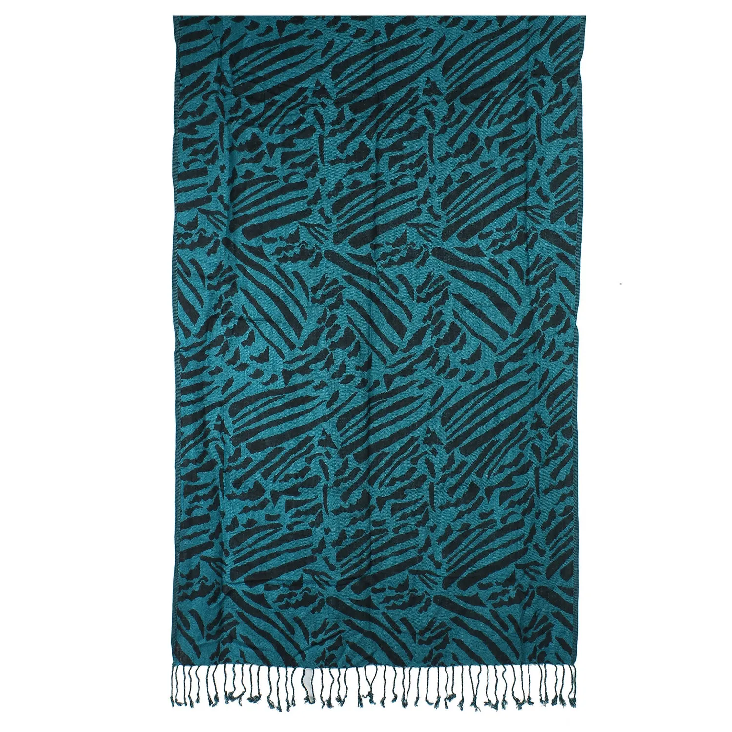 Green Python Elegance Scarf