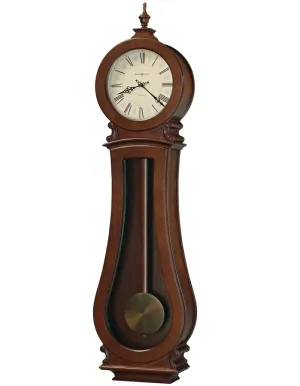 Howard Miller Arendal II Pendulum Wall Clock -  Dual Chime - Cherry Bordeaux