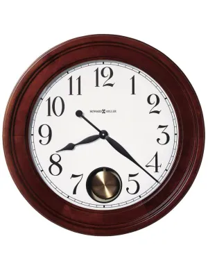 Howard Miller Griffith Oversized Pendulum Wall Clock - Windsor Cherry Finish