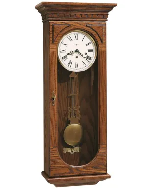 Howard Miller Westmont Chiming Pendulum Large Wall Clock - Key Wound