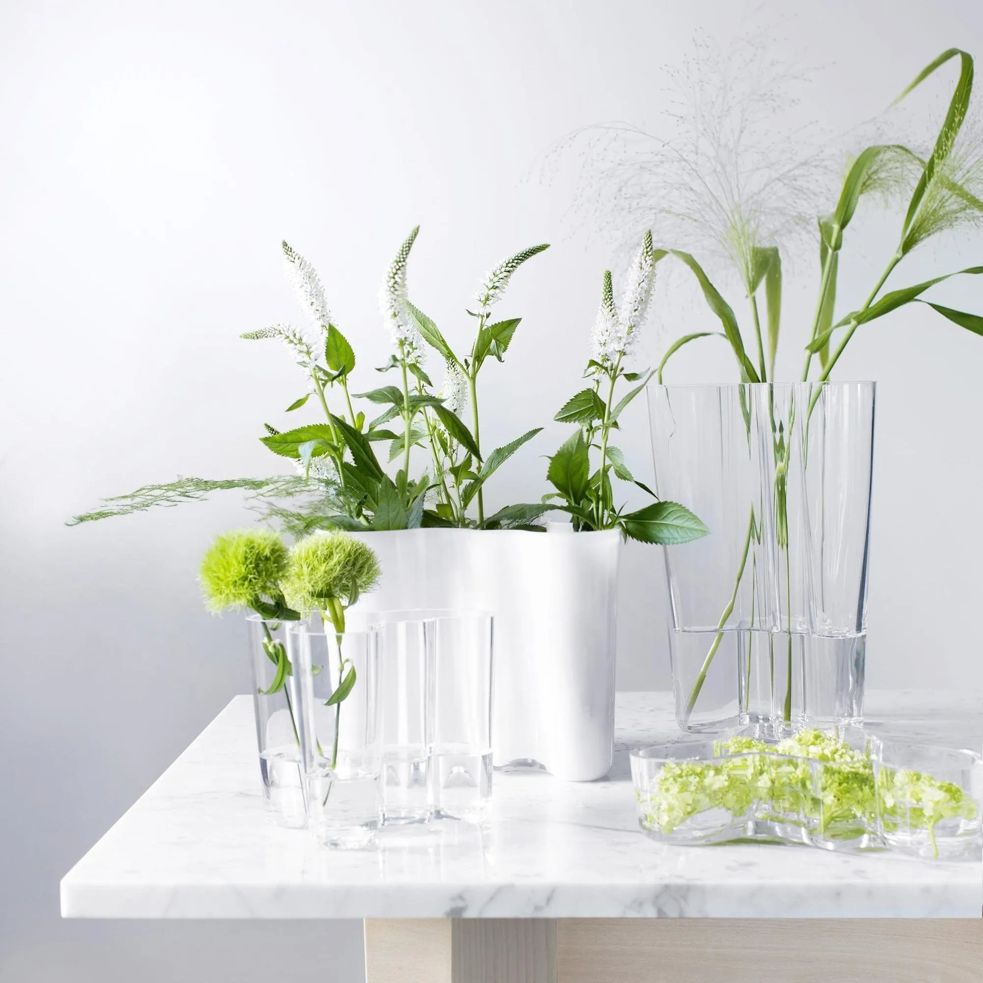 Iittala Alvar Aalto Collection Glass Vase, 160mm