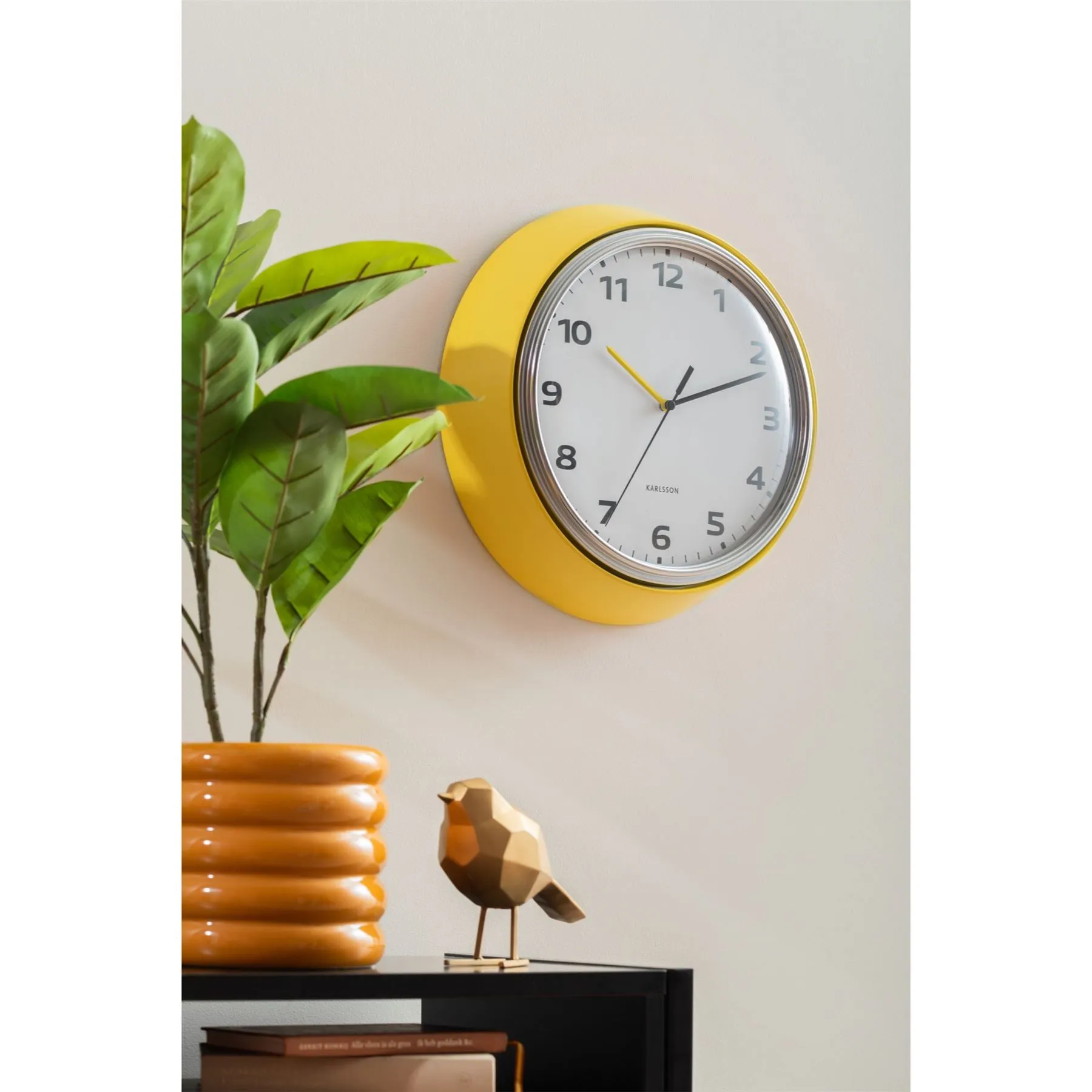 Karlsson Retro Sweep Movement Wall Clock