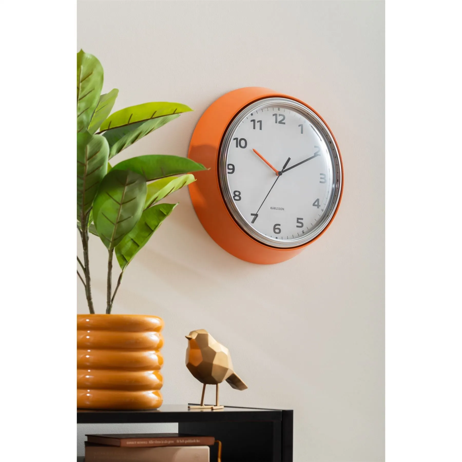 Karlsson Retro Sweep Movement Wall Clock