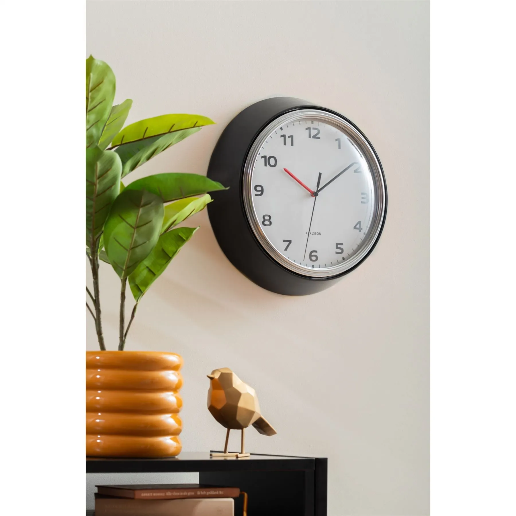 Karlsson Retro Sweep Movement Wall Clock