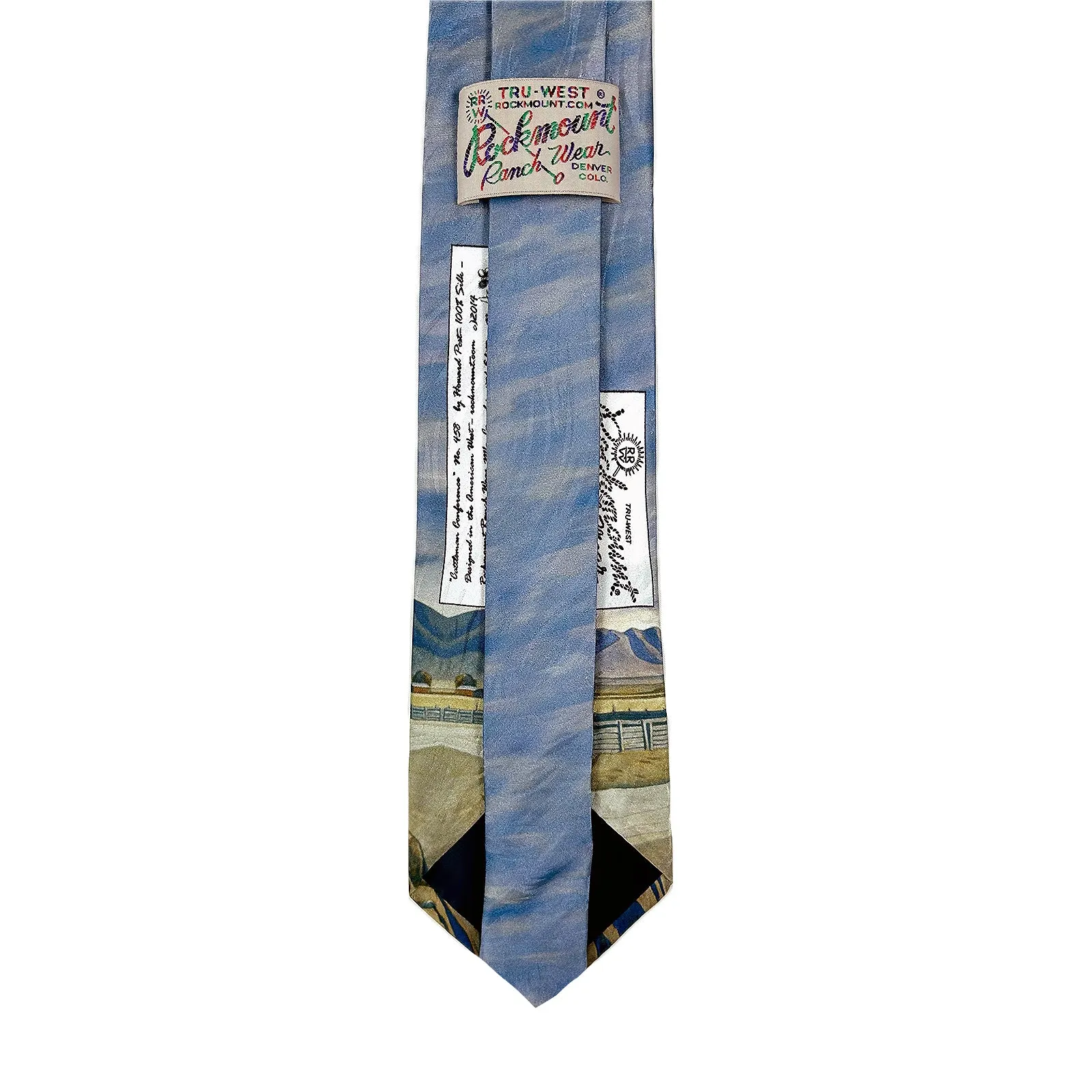 Limited-Edition Cattlemen Conference Silk Tie by Howard Post