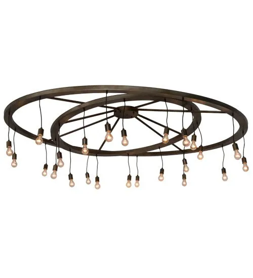 Meyda Lighting 95"W Donner Chandelier