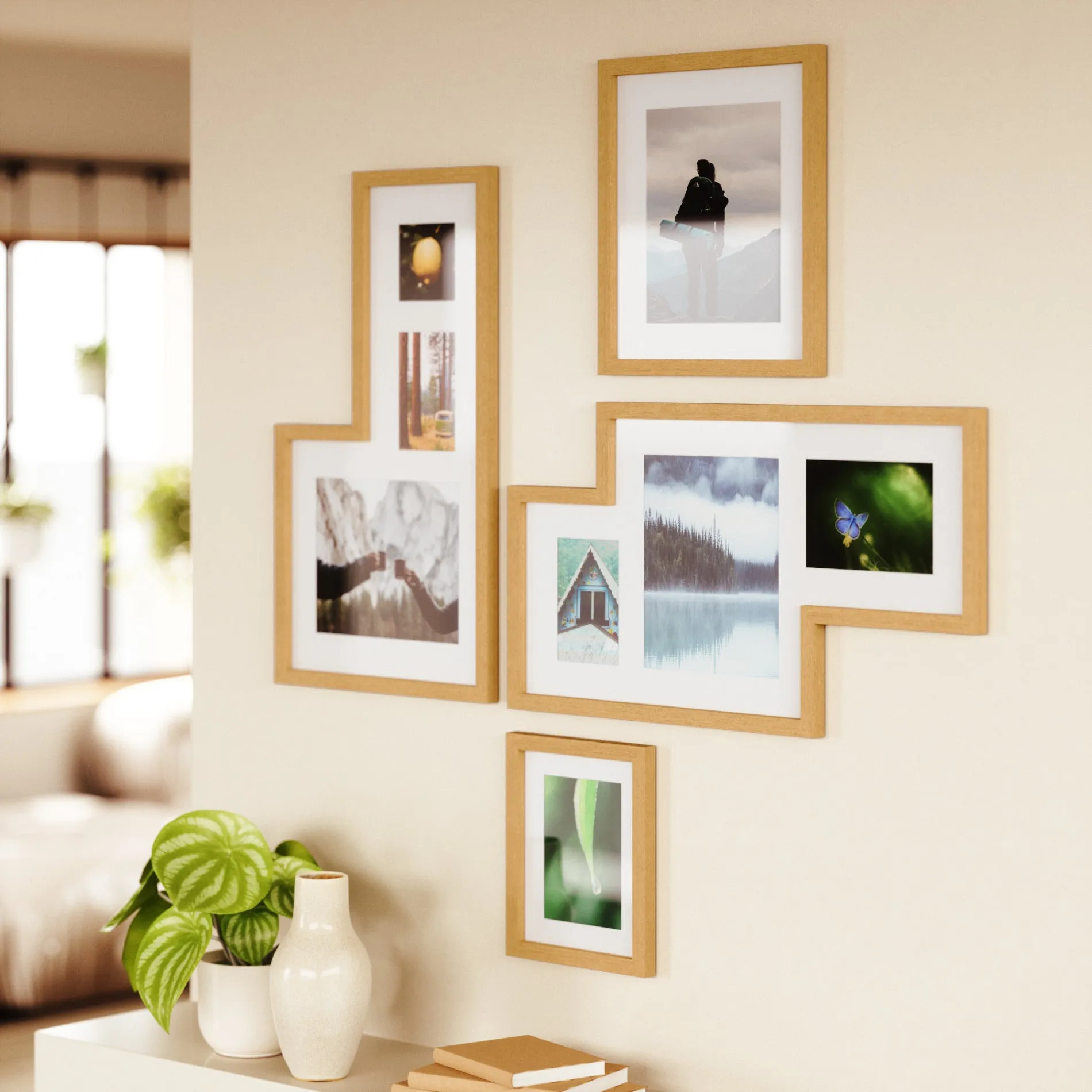 Mingle Wall Picture Frames, Set of 4