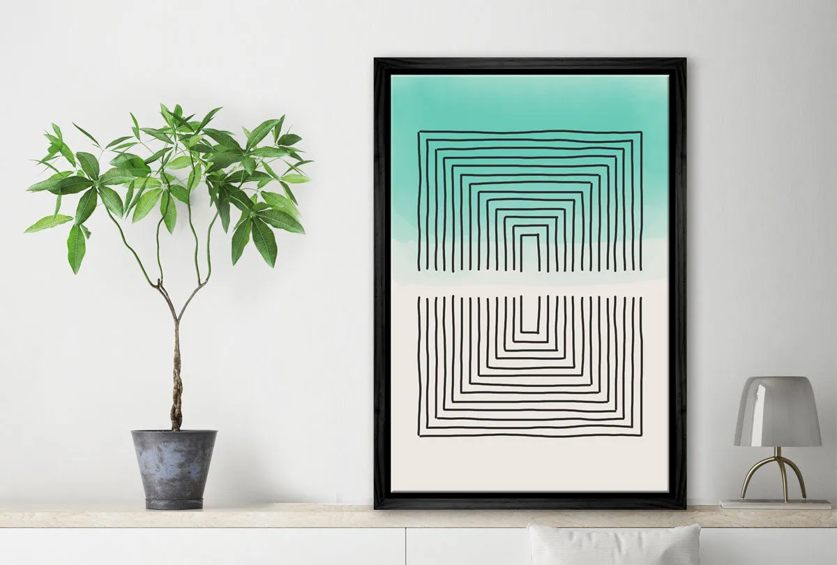 Minimalist Abstract 13B | Abstract Wall Art Print