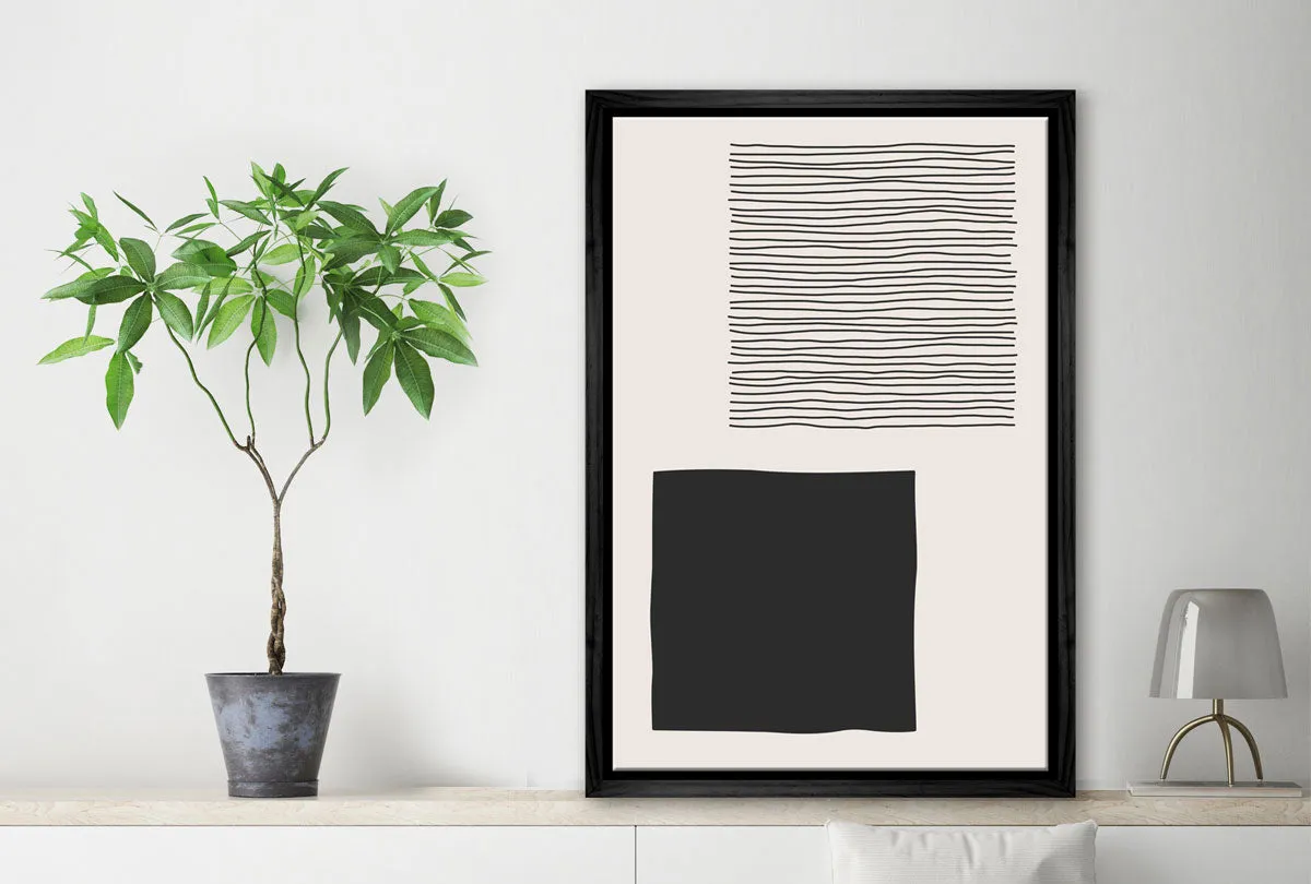 Minimalist Abstract 14B | Abstract Wall Art Print