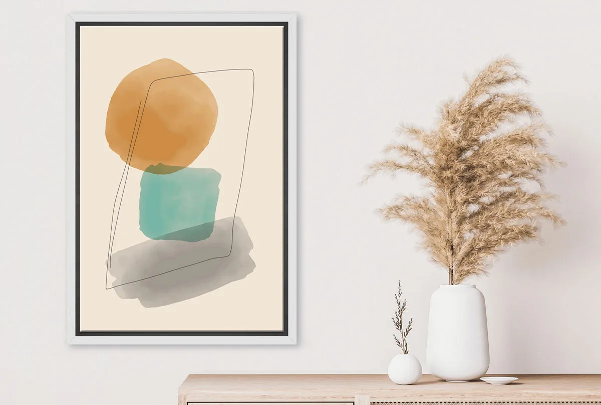 Minimalist Abstract 4B | Abstract Wall Art Print