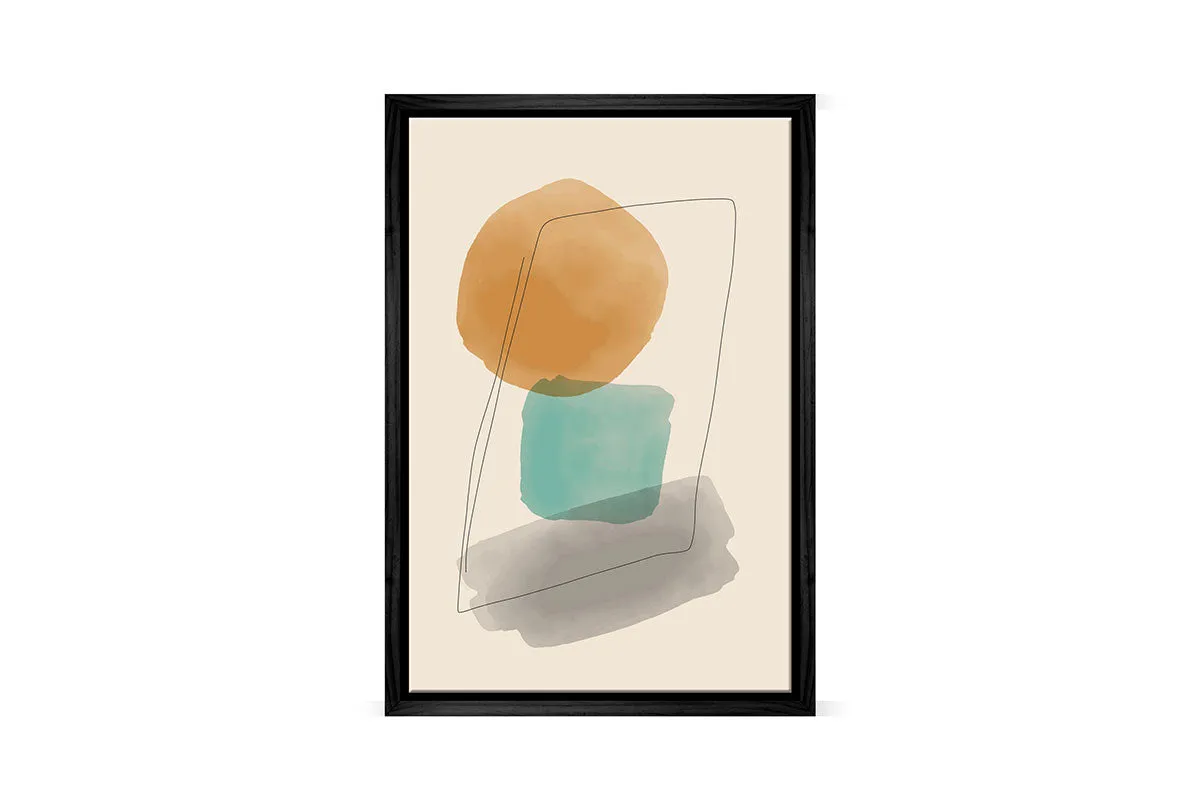 Minimalist Abstract 4B | Abstract Wall Art Print