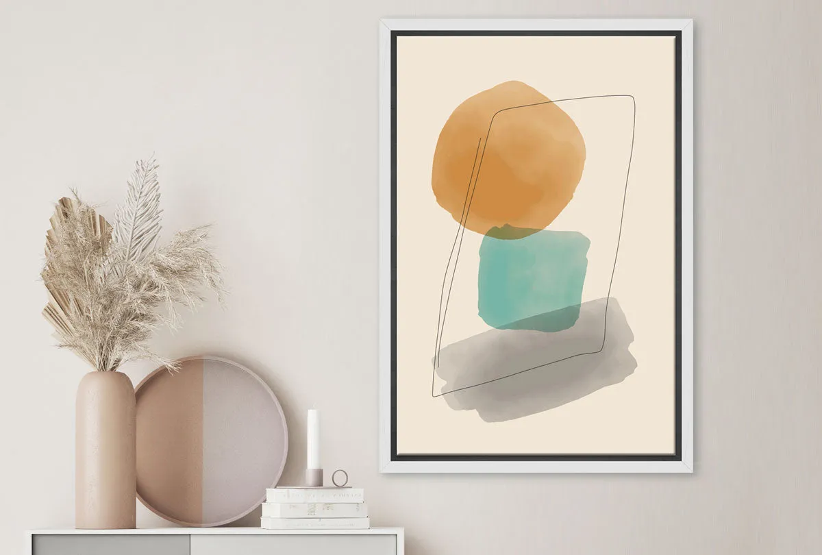 Minimalist Abstract 4B | Abstract Wall Art Print