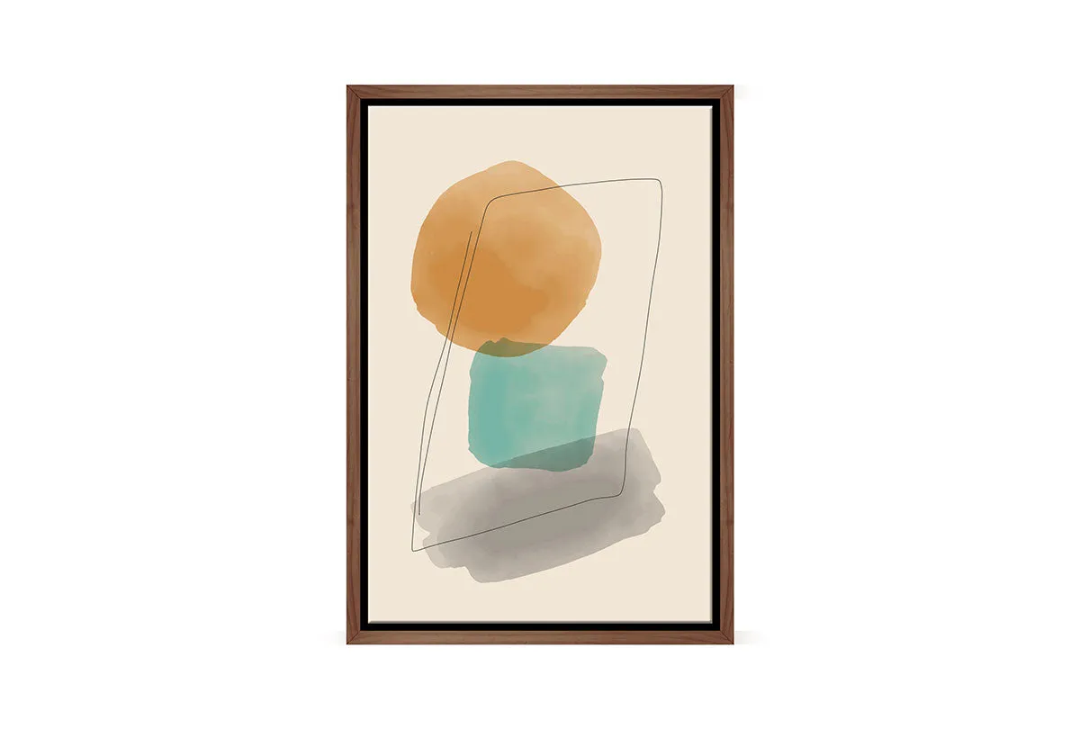 Minimalist Abstract 4B | Abstract Wall Art Print