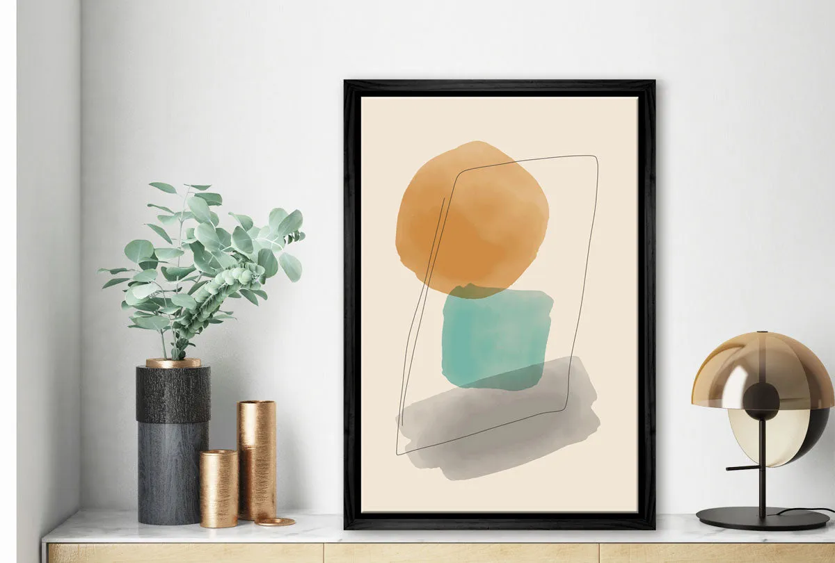 Minimalist Abstract 4B | Abstract Wall Art Print