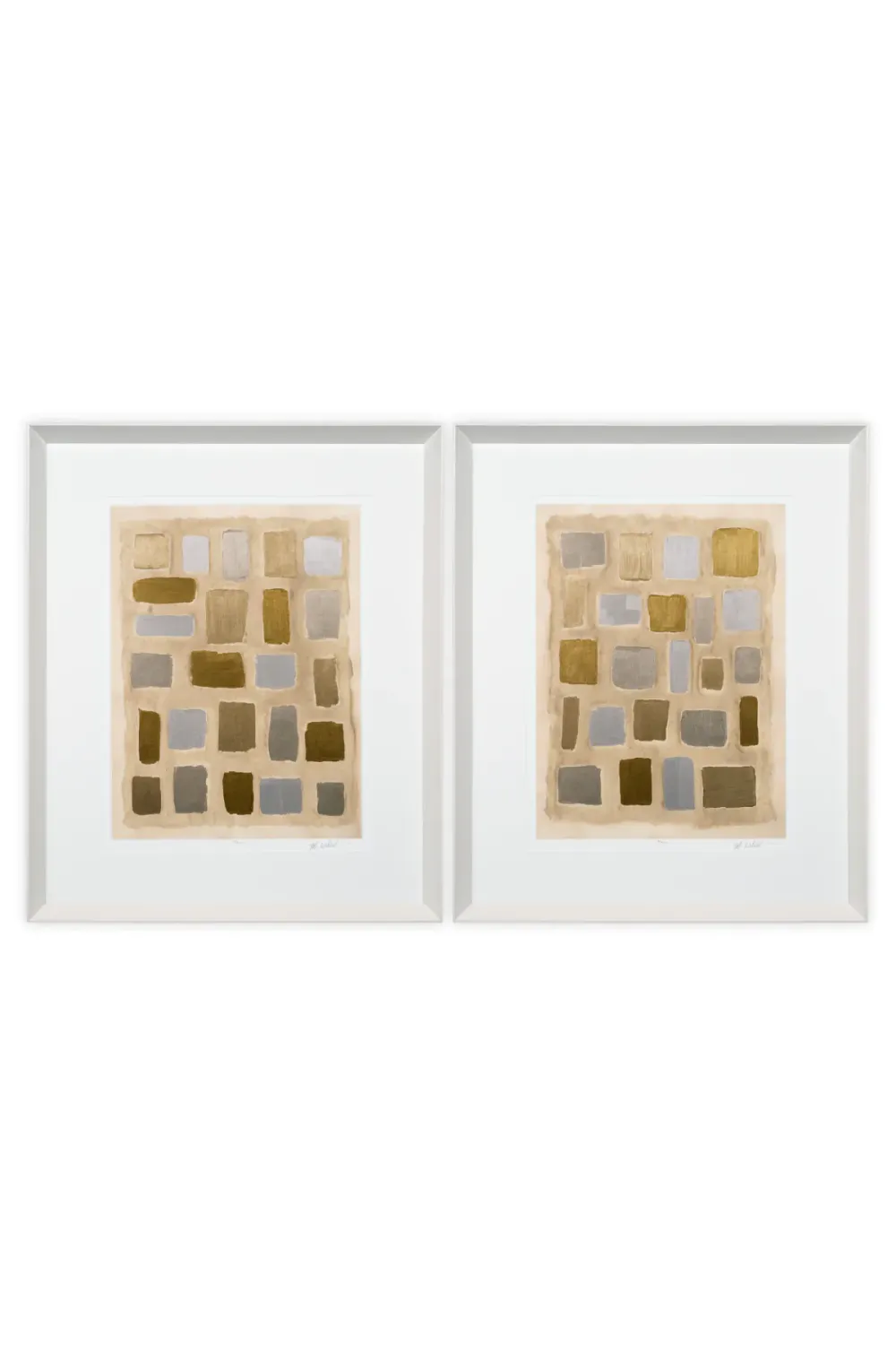 Minimalist Abstract Art Prints (2) | Eichholtz Sand Shaped