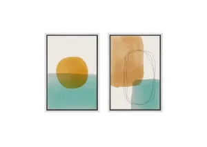 Minimalist Abstract Set 9AB | Abstract Wall Art Print